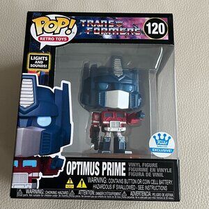 Funko Pop! Retro Toys Transformers #120 Optimus Prime (Lights and Sounds)